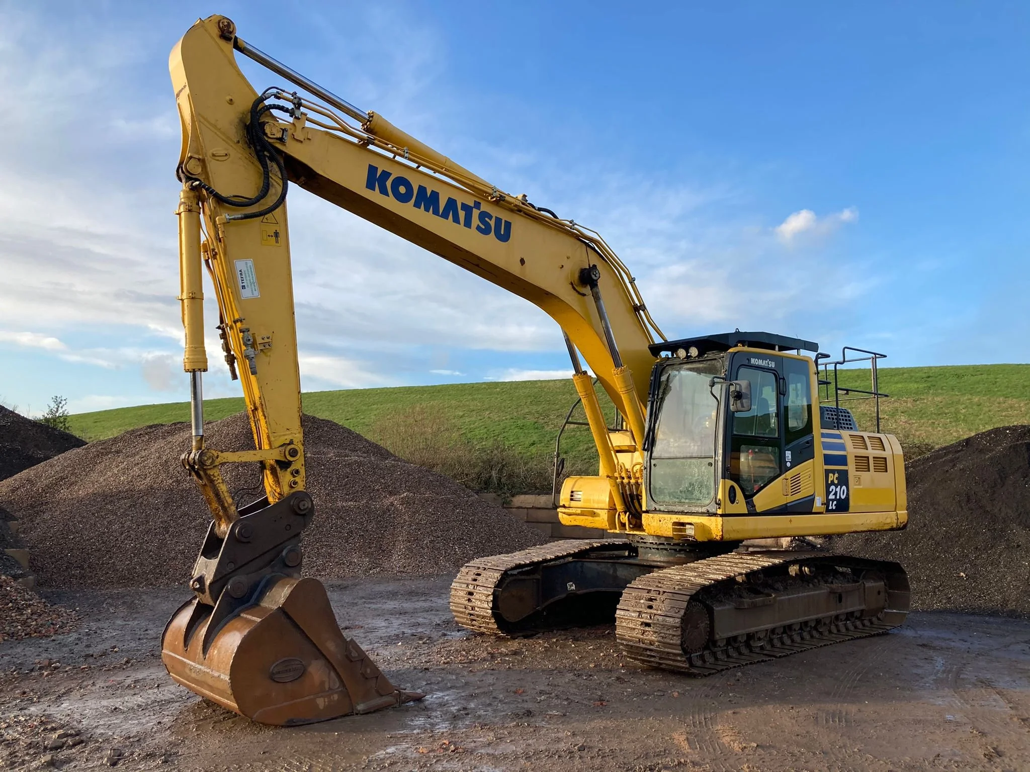 KOMATSU PC210LC-10 ミニカー ハイドロリックブレーカー付き KOMATSU